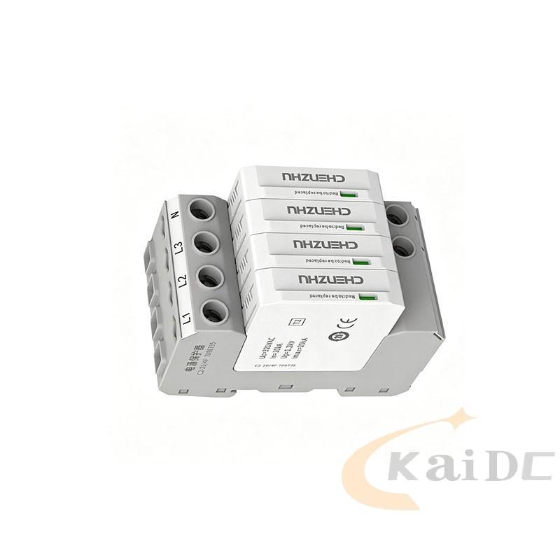 C2-20/4P  AC Power SPD (220/380VAC; Three phase TN-S; In=10kA ) 7096735